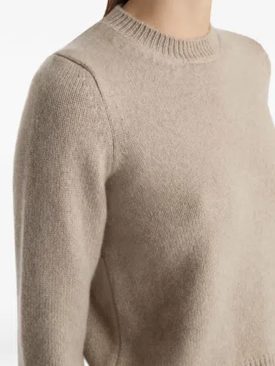 Khaite Marguax Cashmere Sweater In Neutral