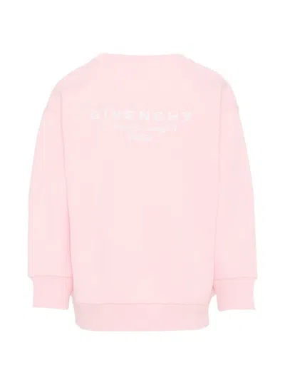 Givenchy Logo Sweatshirt In Pink