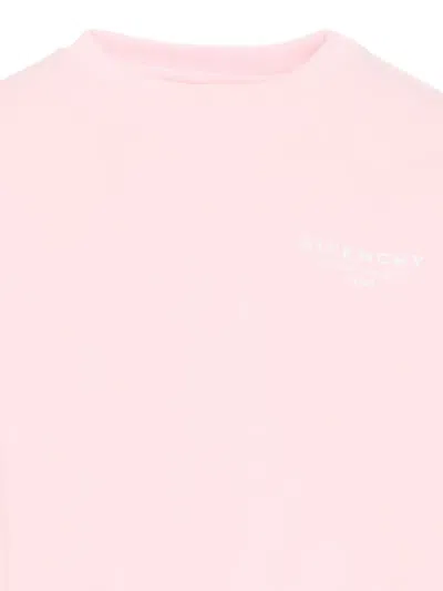 Givenchy Logo Sweatshirt In Pink