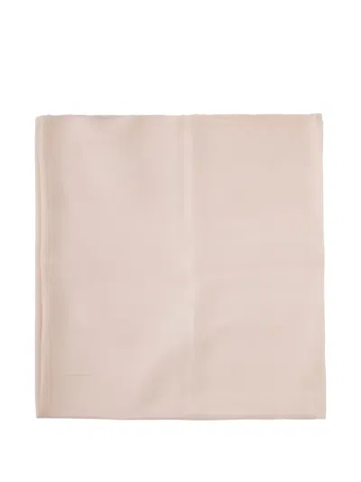 Elisabetta Franchi Lightweight Soft Rectangular Scarf Fine Texture In Pink