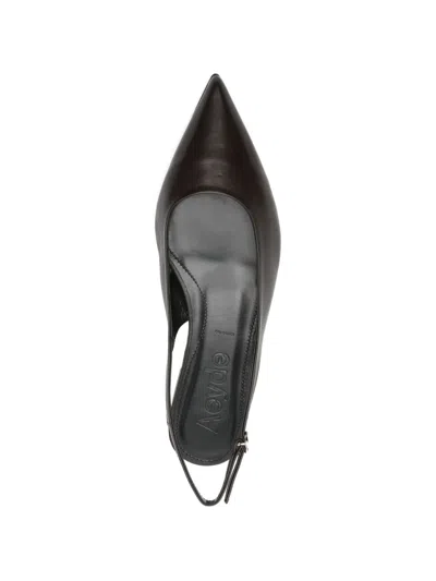Aeyde Women Annora Nappa Slingback In Black