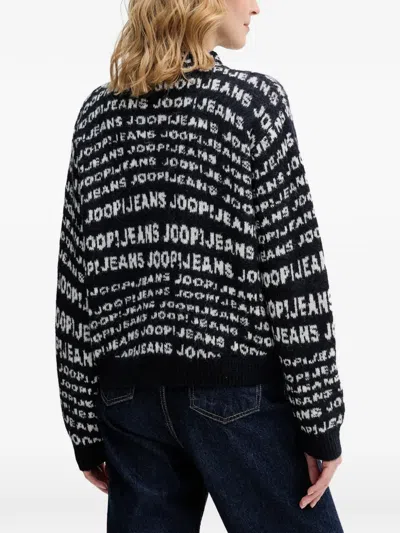 Joop Kalissa Logo-jacquard Pullover In Black