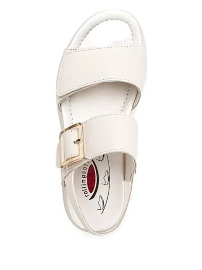 Gabor Buckle-strap Flat Sandals In Multi