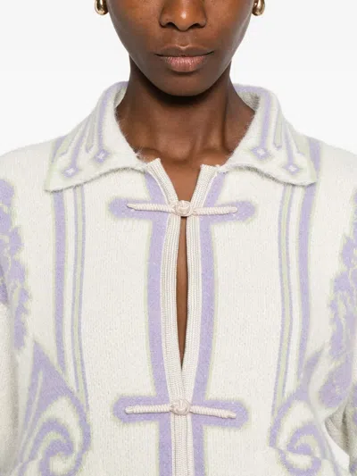 Forte Forte Floral Pattern Jacket In Multi