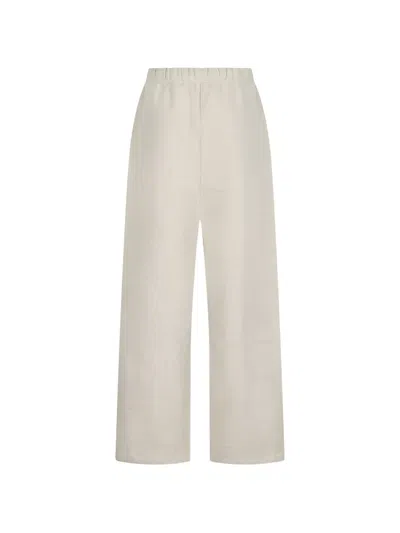 Essentials Drawstring-waist Track Pants In Neutral