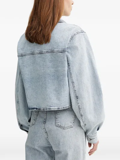 Gestuz Button-up Jacket In Blue