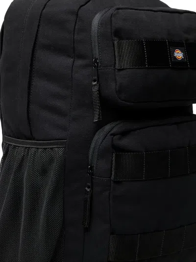 Dickies Logo-patch Backpack In Black