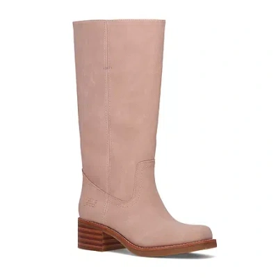 Frye And Co Womens Miranda 14 Block Heel Riding Boots In Pink