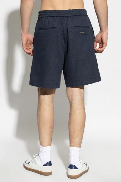Iceberg Drawstring Shorts In Blue