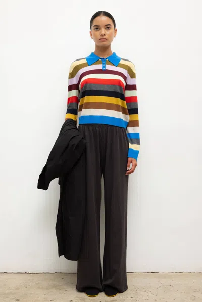 Leset James Polo Multistripe In Multi