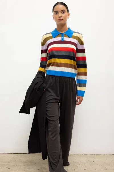 Leset James Polo Multistripe In Multi