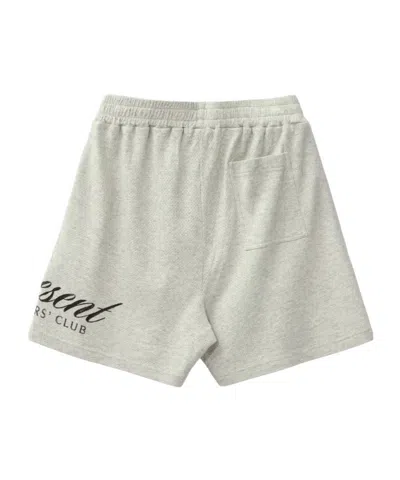 Represent Owners Club Script Shorts Side Pockets In White