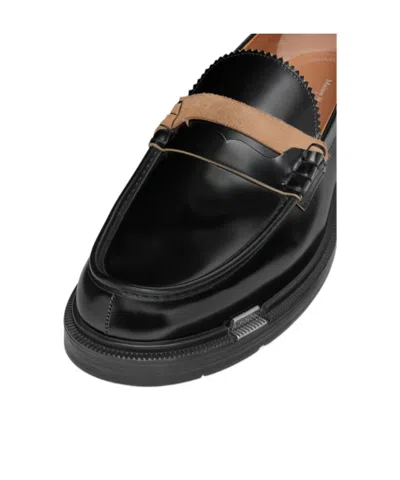 Maison Margiela Sophisticated Loafers For Men In Black