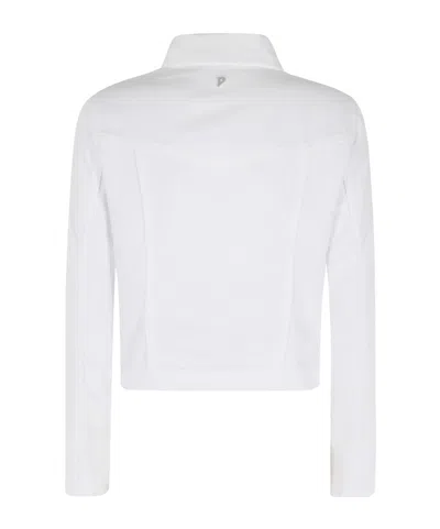 Dondup Collared Button Jacket In Blue