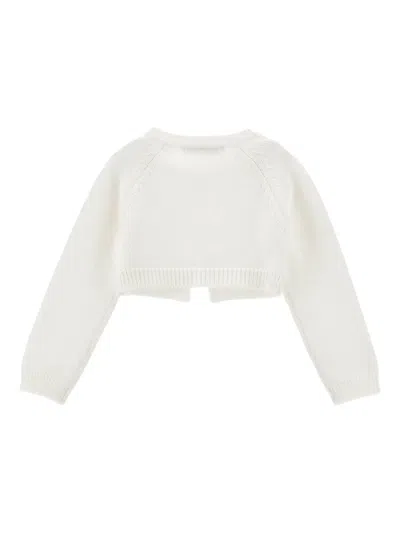 Monnalisa リボン トップ In White