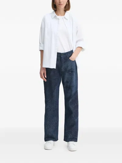 G-star Raw Patterned Jeans In Blue