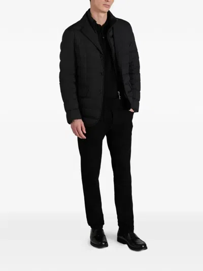 Montedoro Padded Zip Jacket In Multi