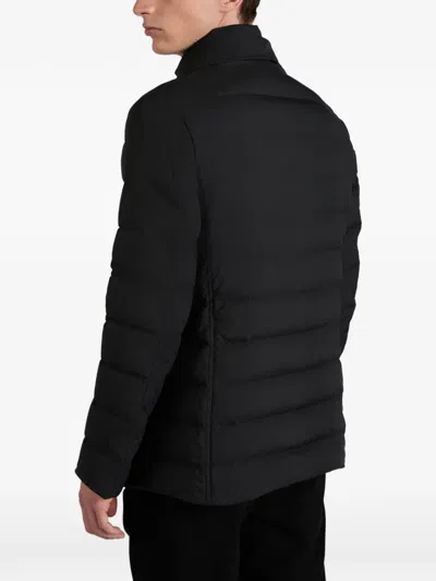 Montedoro Padded Zip Jacket In Multi