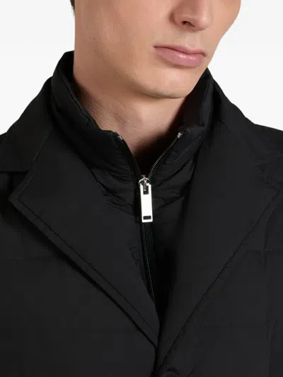 Montedoro Padded Zip Jacket In Multi