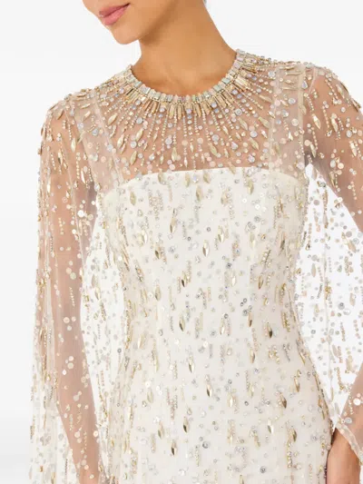 Jenny Packham Hestia Embellished Maxi Dress In Multi