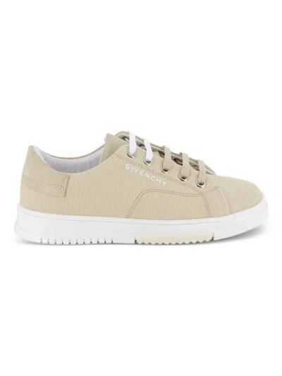 Givenchy Lace-up Logo-print Sneakers In Neutral