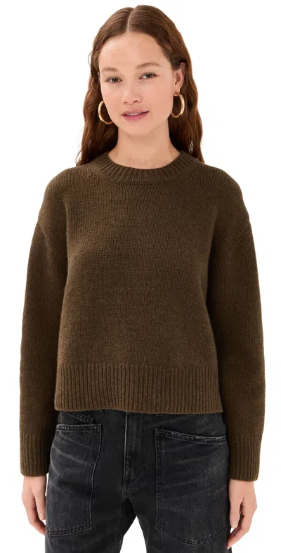 Nili Lotan Anisa Cashmere Sweater In Redwood Melange In Brown