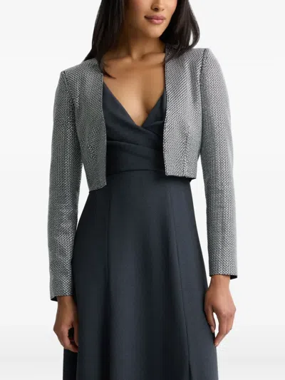 St John Open Jacket In Gray
