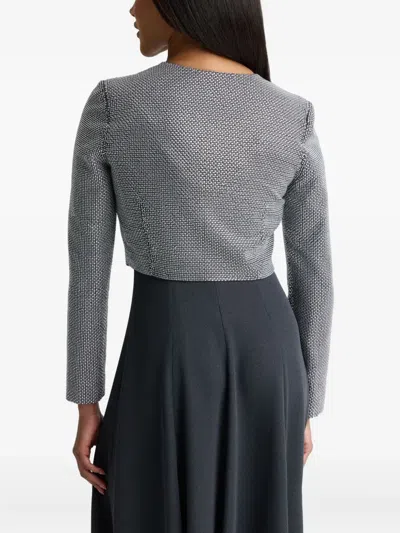 St John Open Jacket In Gray