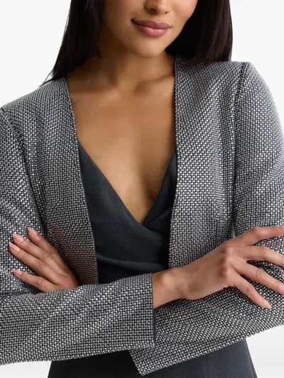 St John Open Jacket In Gray