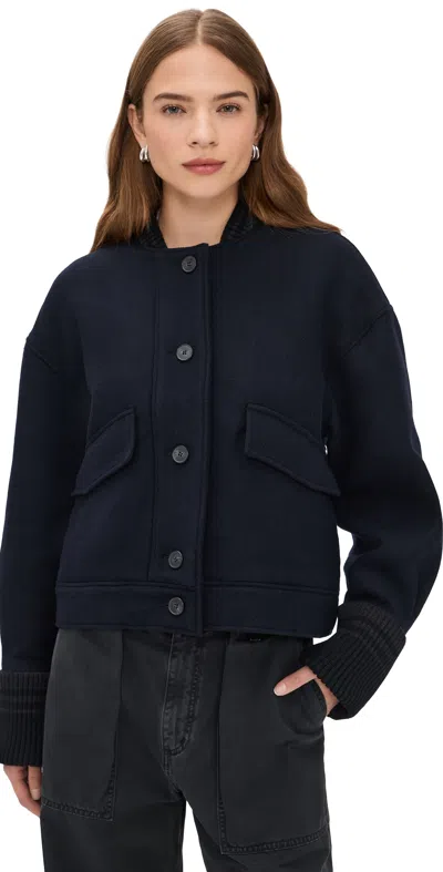 Iro Isatis Flap-pocket Jacket In Blue