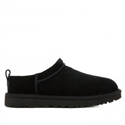 Ugg Classic Micro Suede Sheepskin Boots In Black