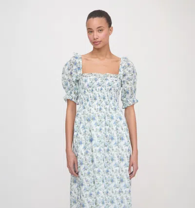 Hill House Home The Scarlett Midi Nap Dress In White