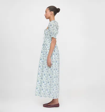 Hill House Home The Scarlett Midi Nap Dress In White