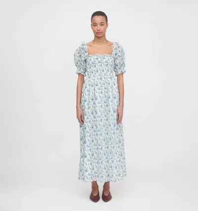 Hill House Home The Scarlett Midi Nap Dress In White