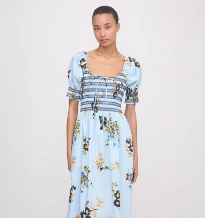 Hill House Home The Madeline Nap Dress In Blue
