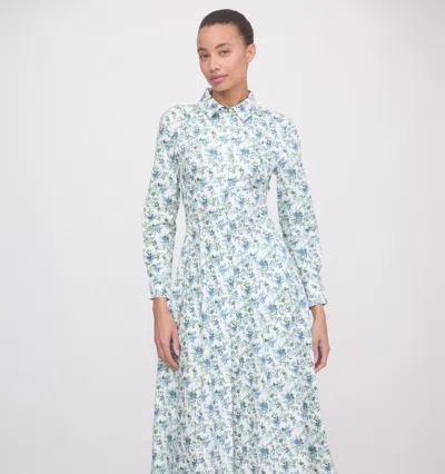 Hill House Home The Alandra Dress In Blue