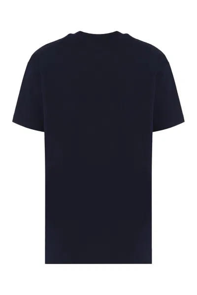 Vivienne Westwood Cotton Crew-neck T-shirt In Blue