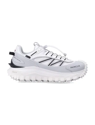 Moncler Tecnica Trailgrip Gtx Sneaker With Carrarmato Sole In White