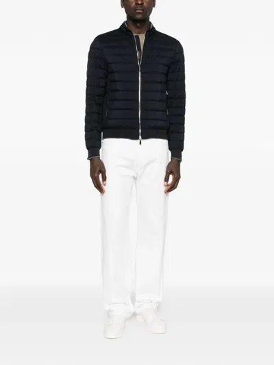 Moorer Zip Jacket In Black