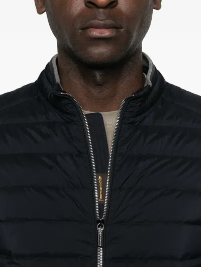 Moorer Zip Jacket In Black