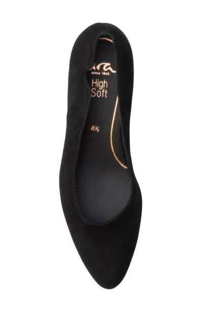 Ara Kat Kitten Heel Pump In Black