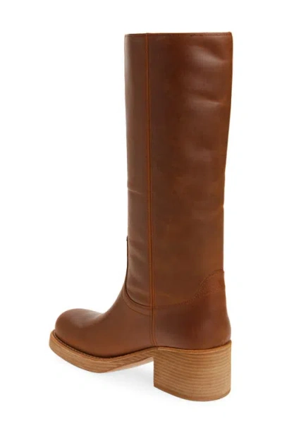 Jeffrey Campbell Reflect Platform Boot In Brown