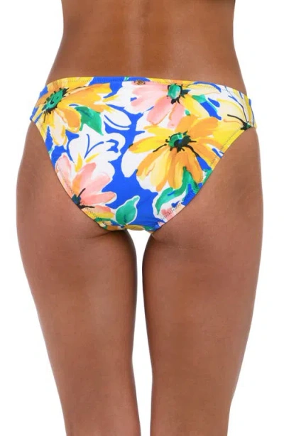Sunshine 79 Sunflower Basic Hipster Bikini Bottoms In Multi