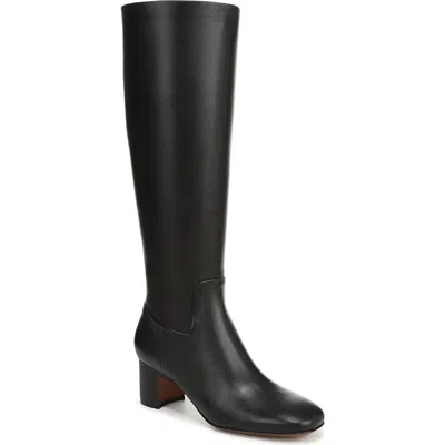 Vince Kellan Tall Leather Boot In Black