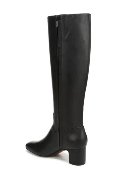 Vince Kellan Tall Leather Boot In Black