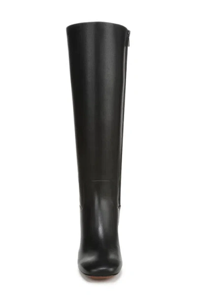 Vince Kellan Tall Leather Boot In Black