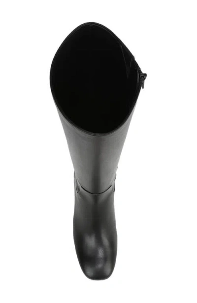 Vince Kellan Tall Leather Boot In Black