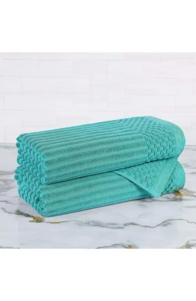 Superior 2-pack Bath Towel Set In Blue