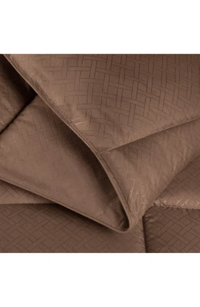 Superior Reversible Down Alternative Comforter In Brown