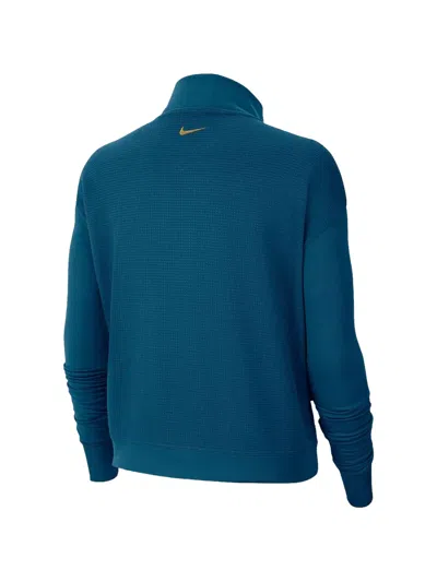 Nike Icon Clash Half-zip Sweater In Blue